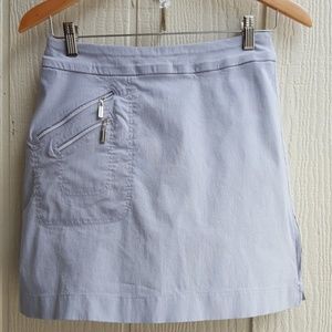 EUC Jamie Sadock Silver Skort